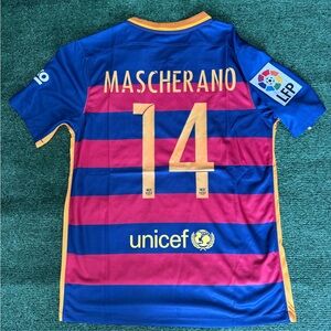 Nike Blue and Pink Jersey with Iconic Design